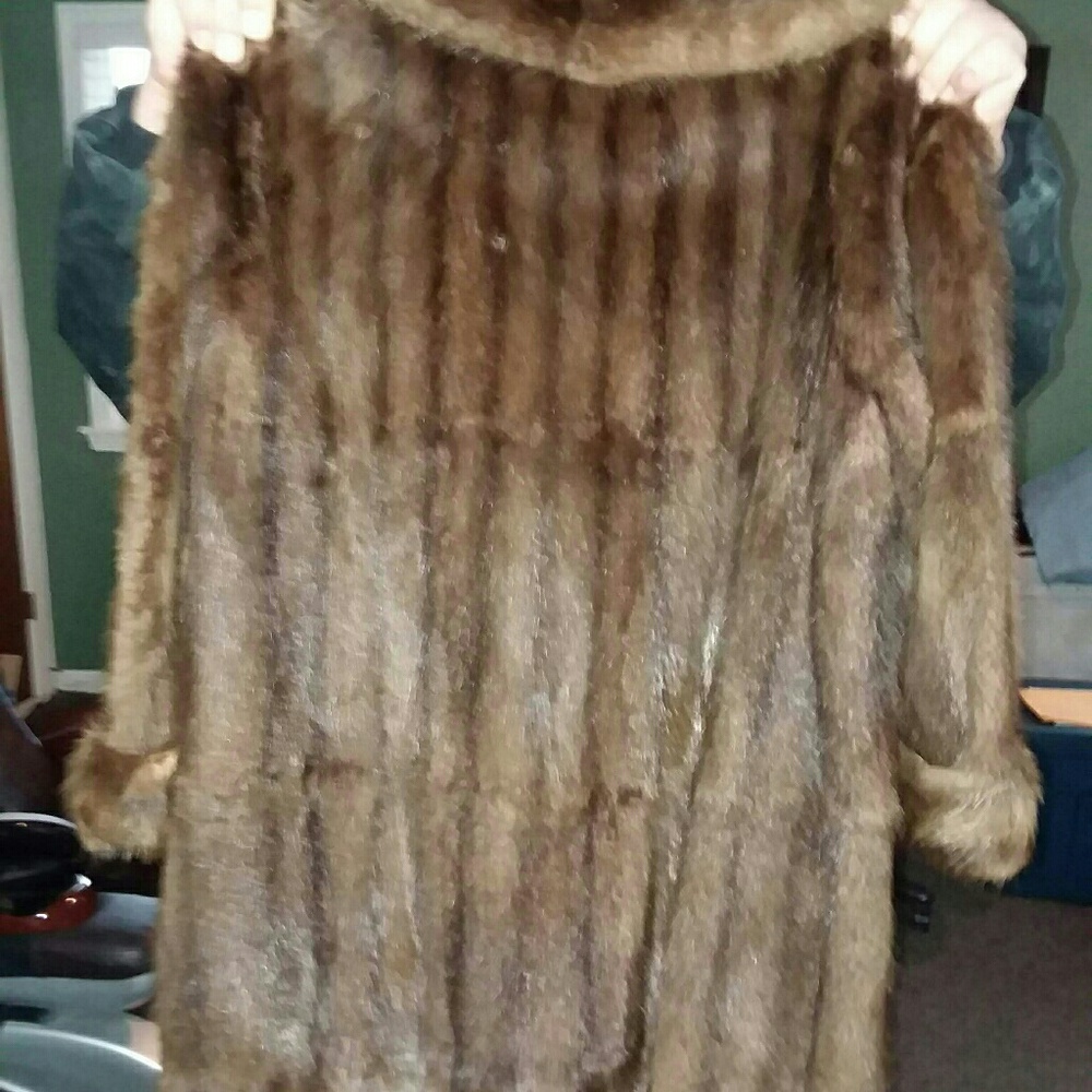 Brown Full Mink Coat